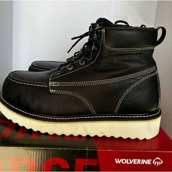 Wolverine Men's Moc Steel Toe Casual Boots - Picture 3 of 5